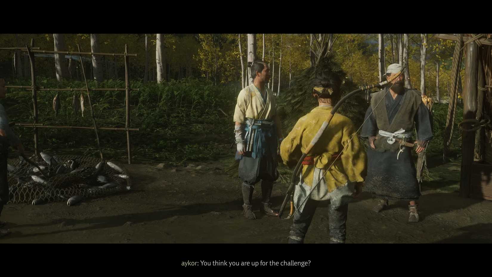 ghost of yotei play ku-e-shinok