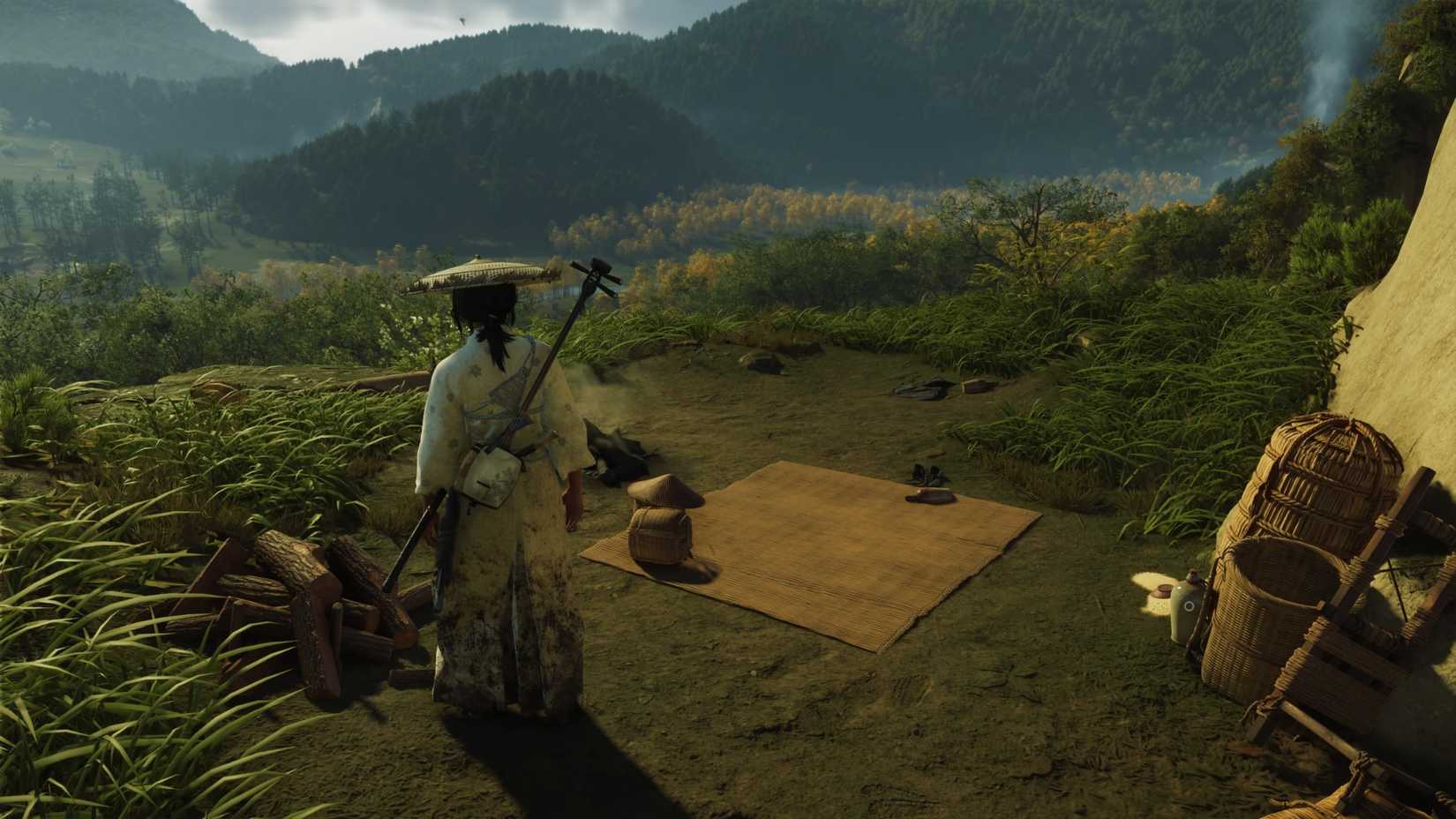 ghost of yotei Stone Spire Hideout top