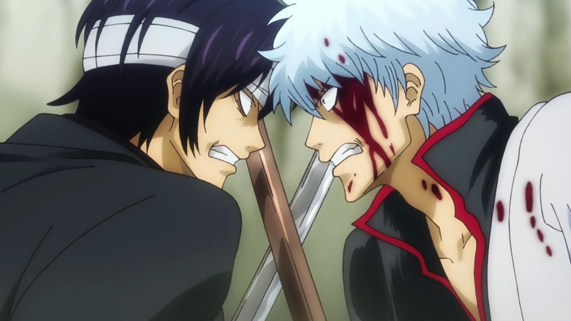 Гинтама Такасуги против Гинтоки