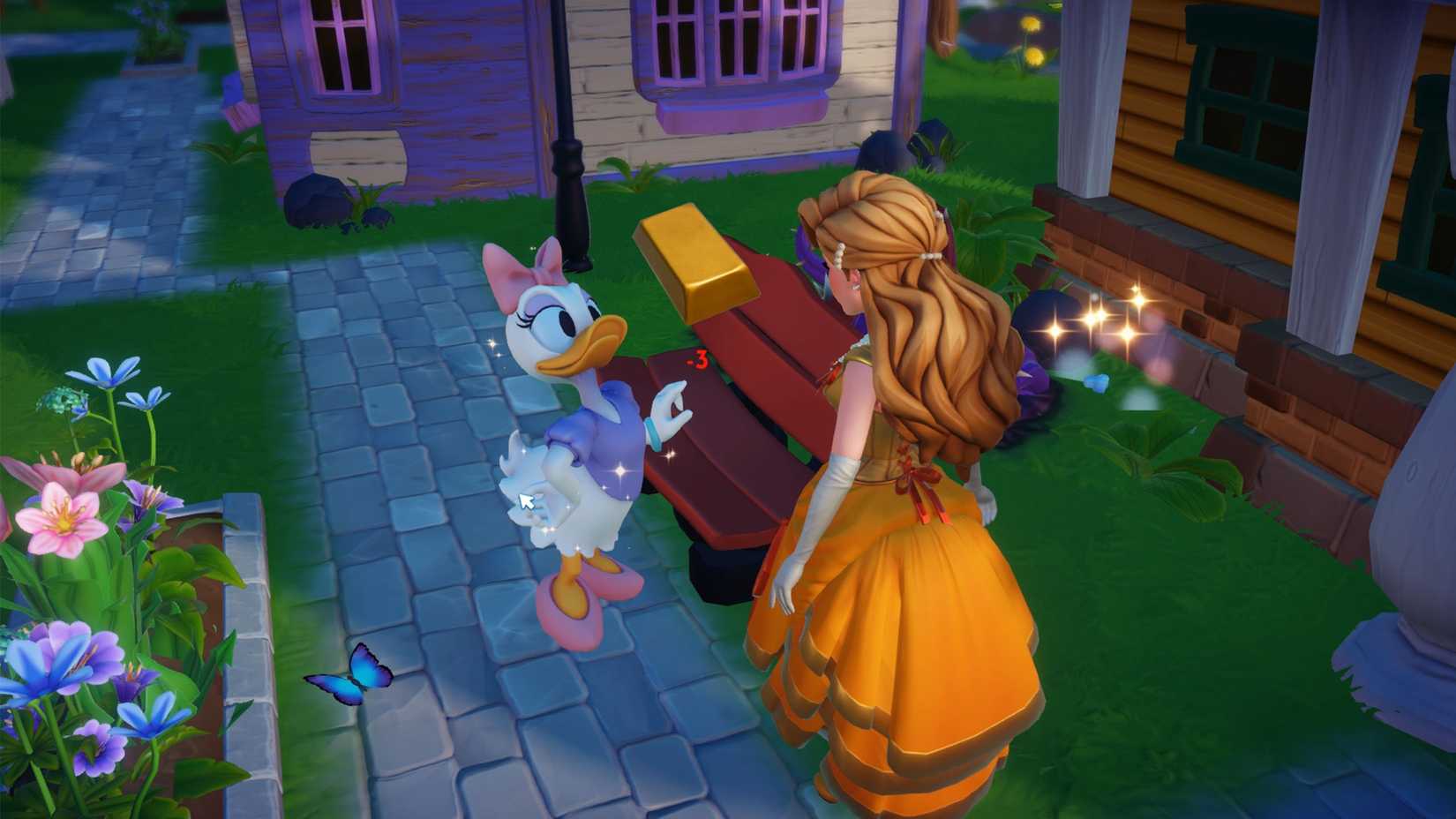 give materials to daisy in ddv disney dreamlight valley