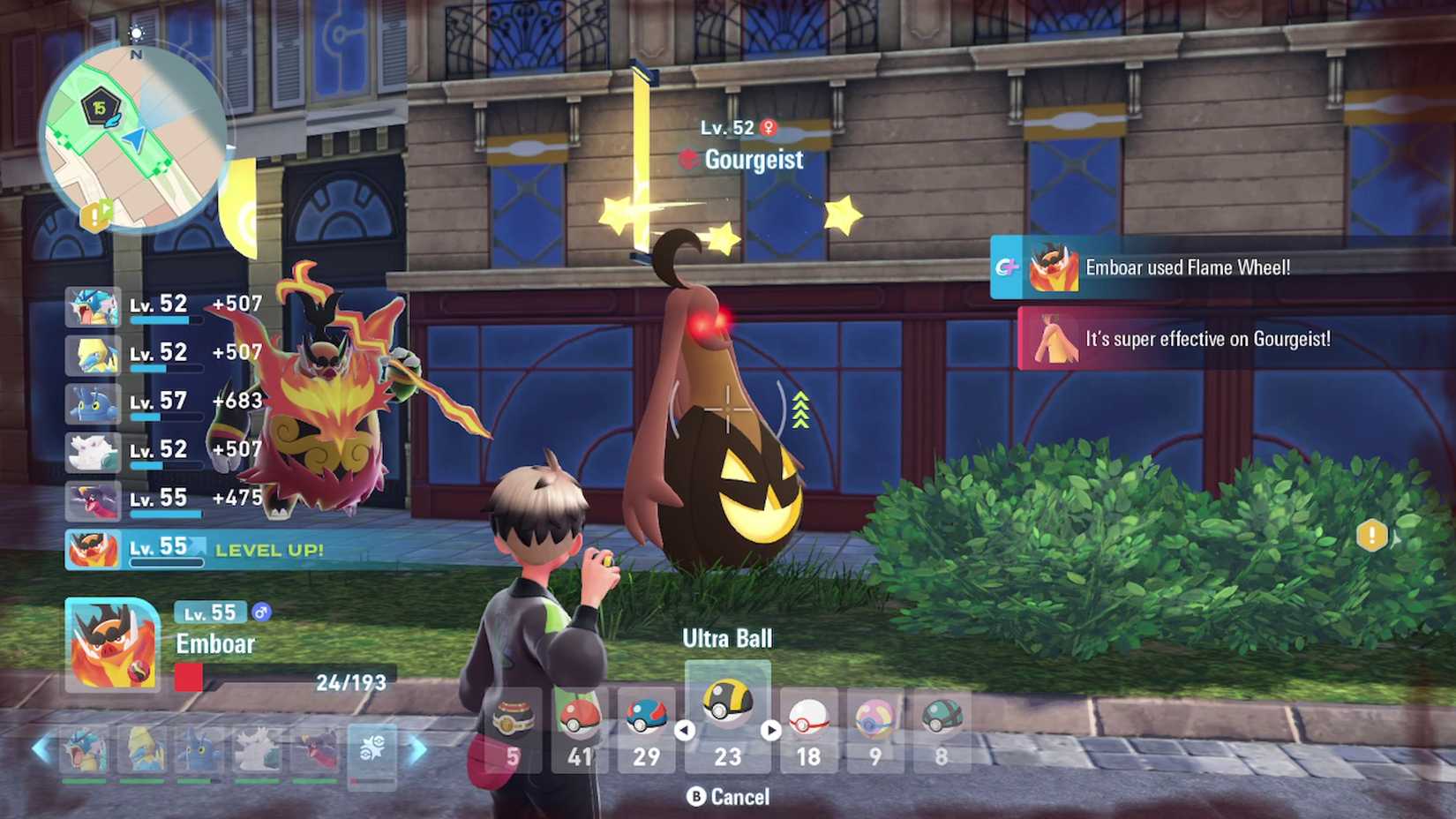 gourgeist in wild zone 15 in pokemon legends za