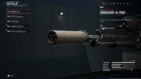 Greaves A-762 - VS Recon 