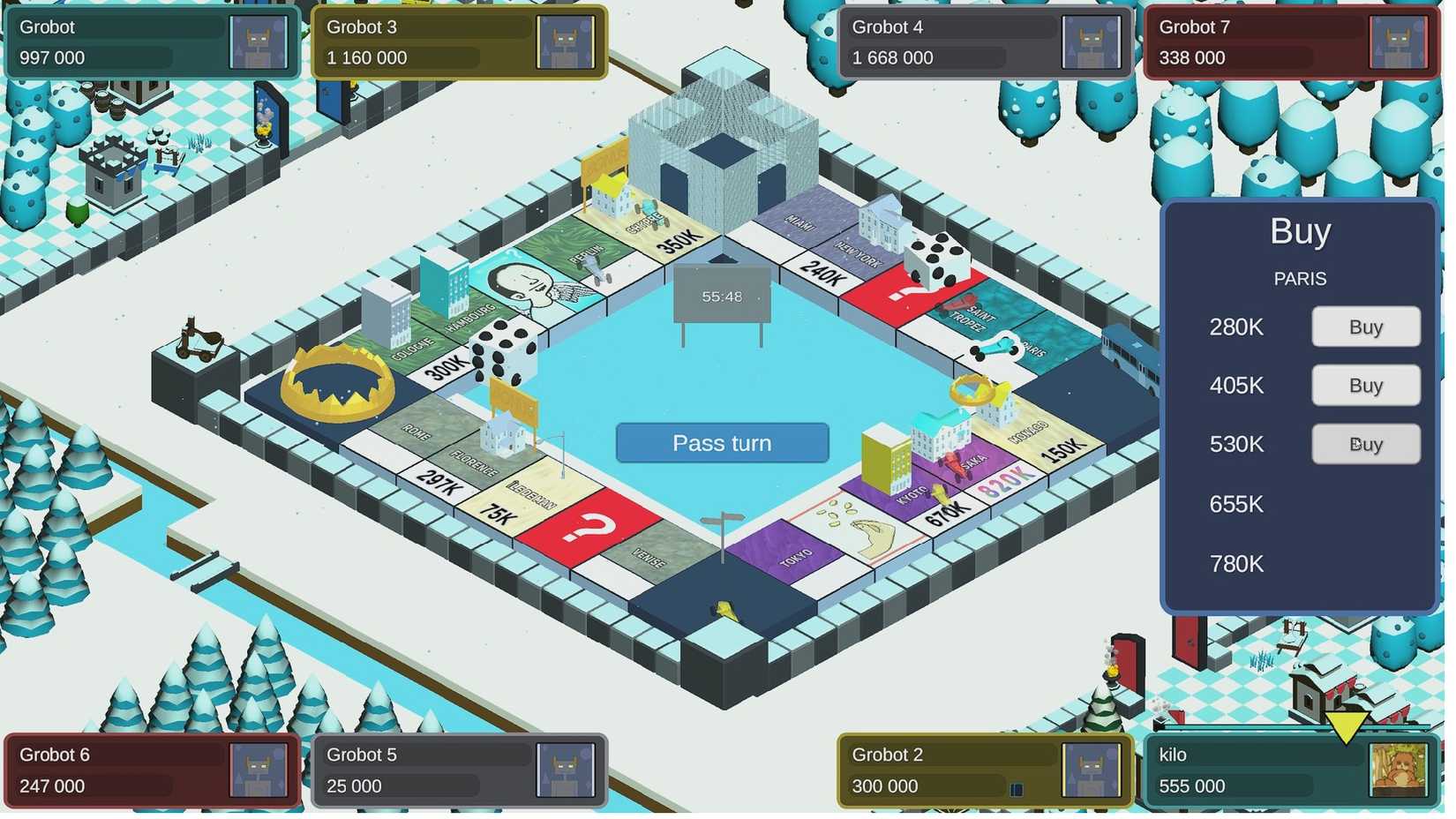 Gromopoli gameplay screenshot.