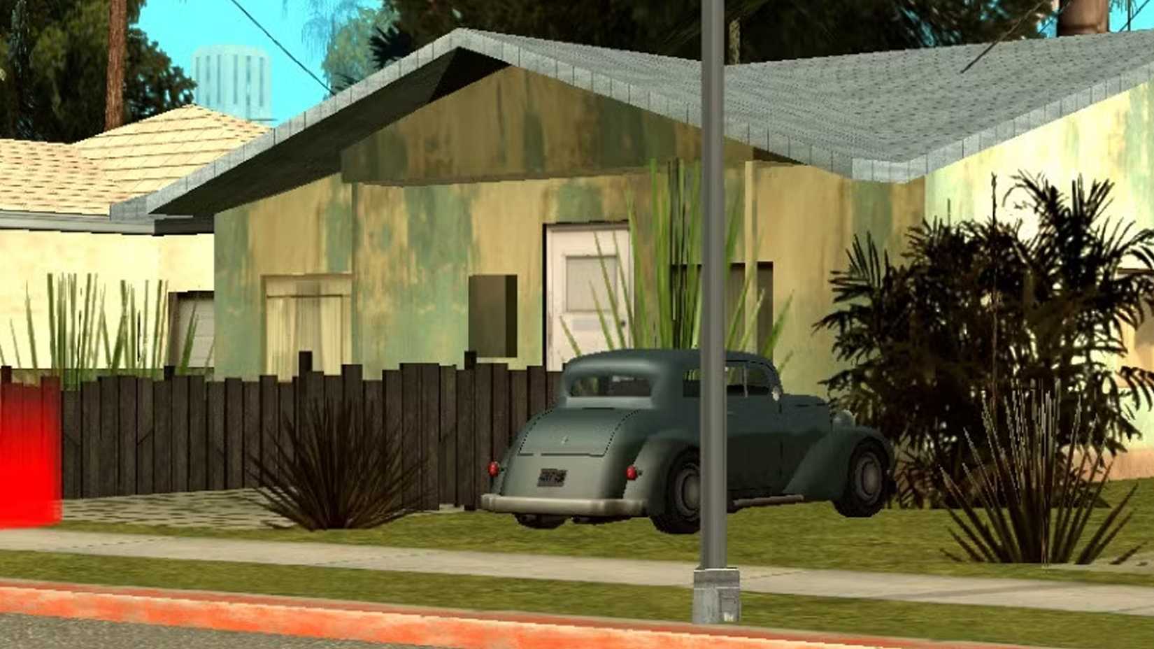 Ambiente de GTA: San Andreas.