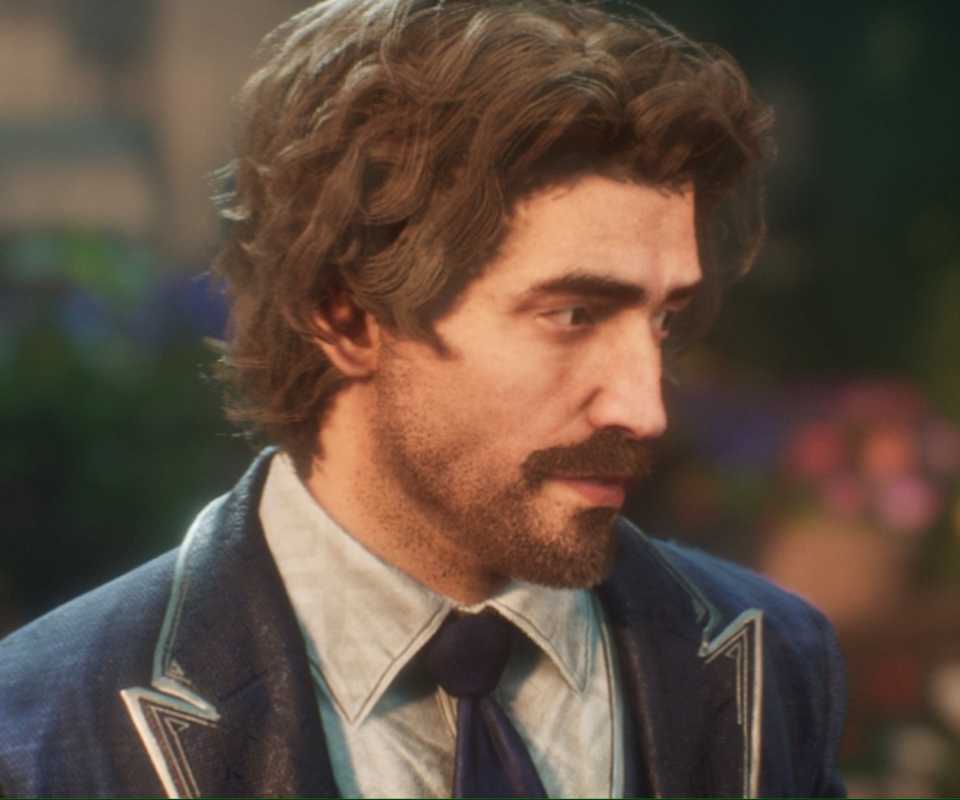 Aktor Charlie Cox Clair Obscur: Gustave menatap ke kanan dalam Expedition 33