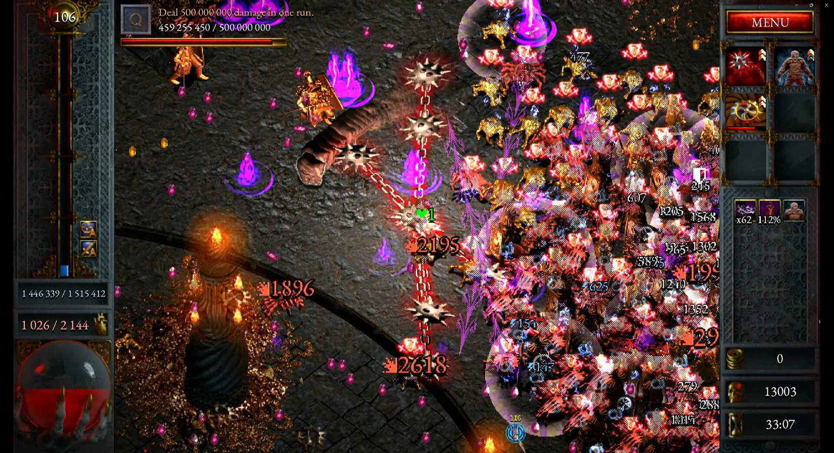 Halls of Torment gameplay screenshot (2)