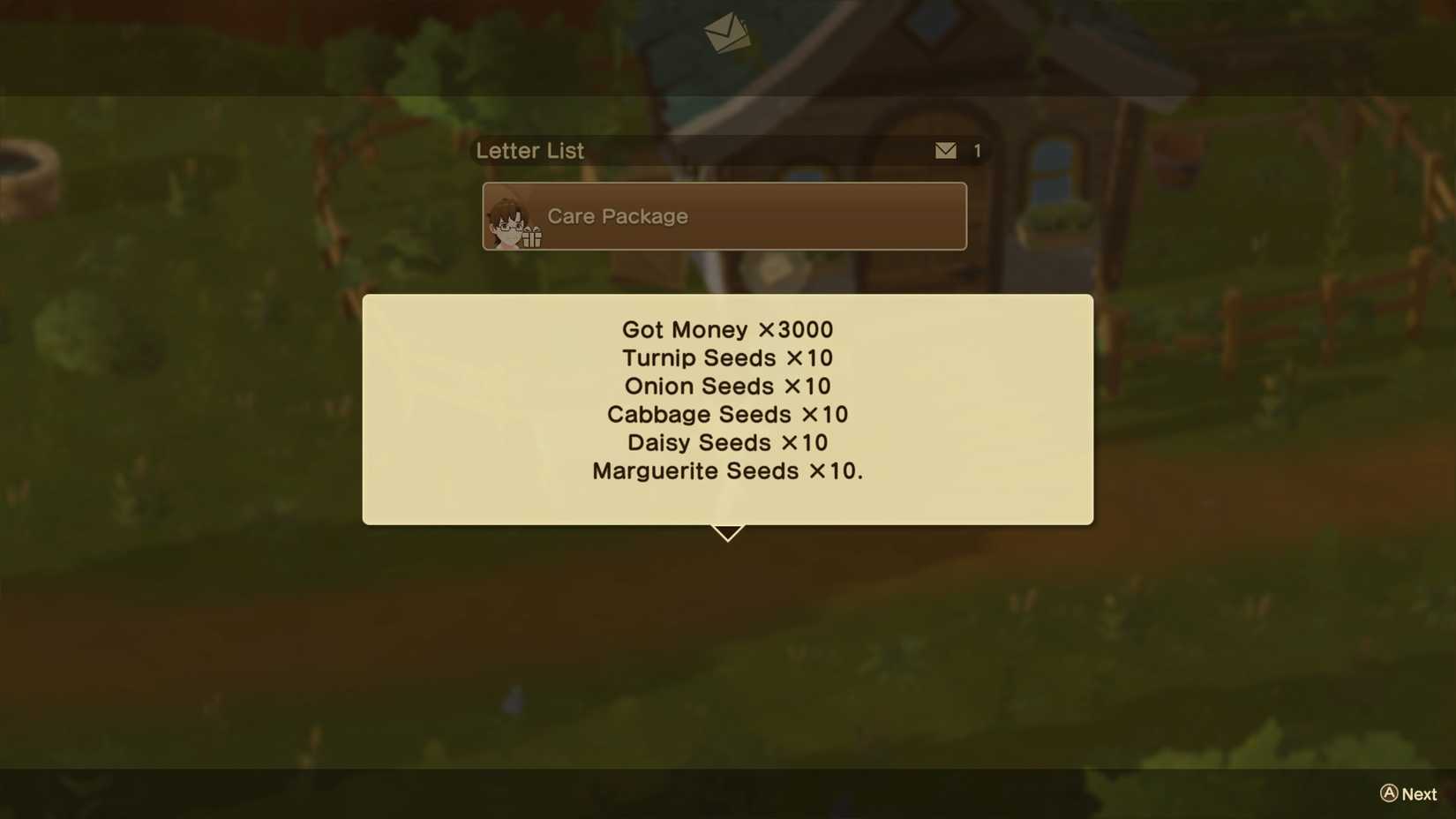 harvest-moon-home-sweet-home-hm-hsh-how-get-welcome-care-package-pre-order-bonus - How to claim your pre-order bonus