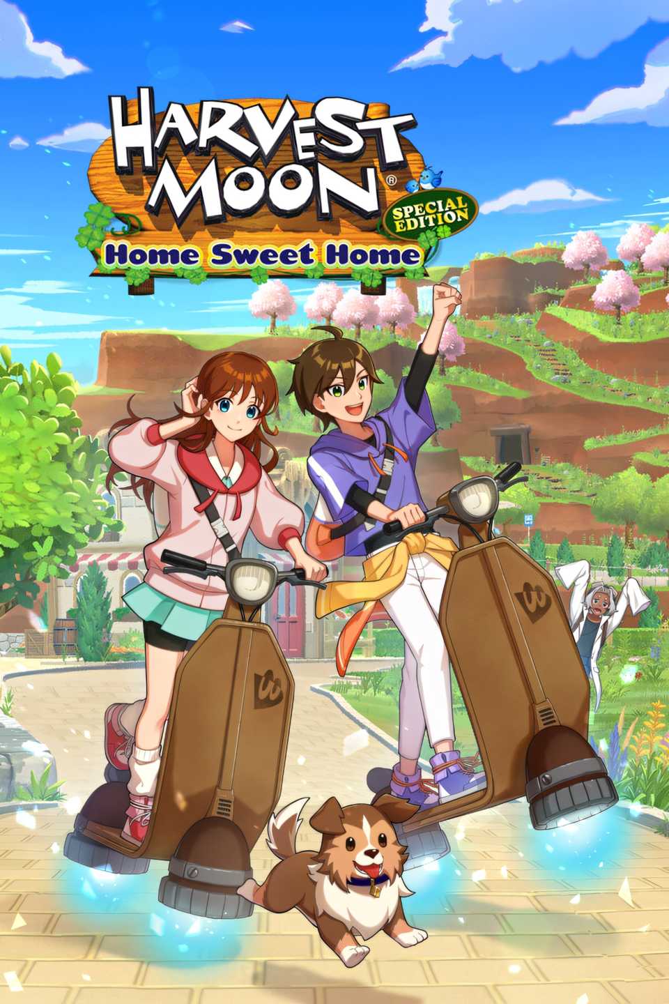 Harvest Moon Home Sweet Home Special Edition Tag Page Cover Art