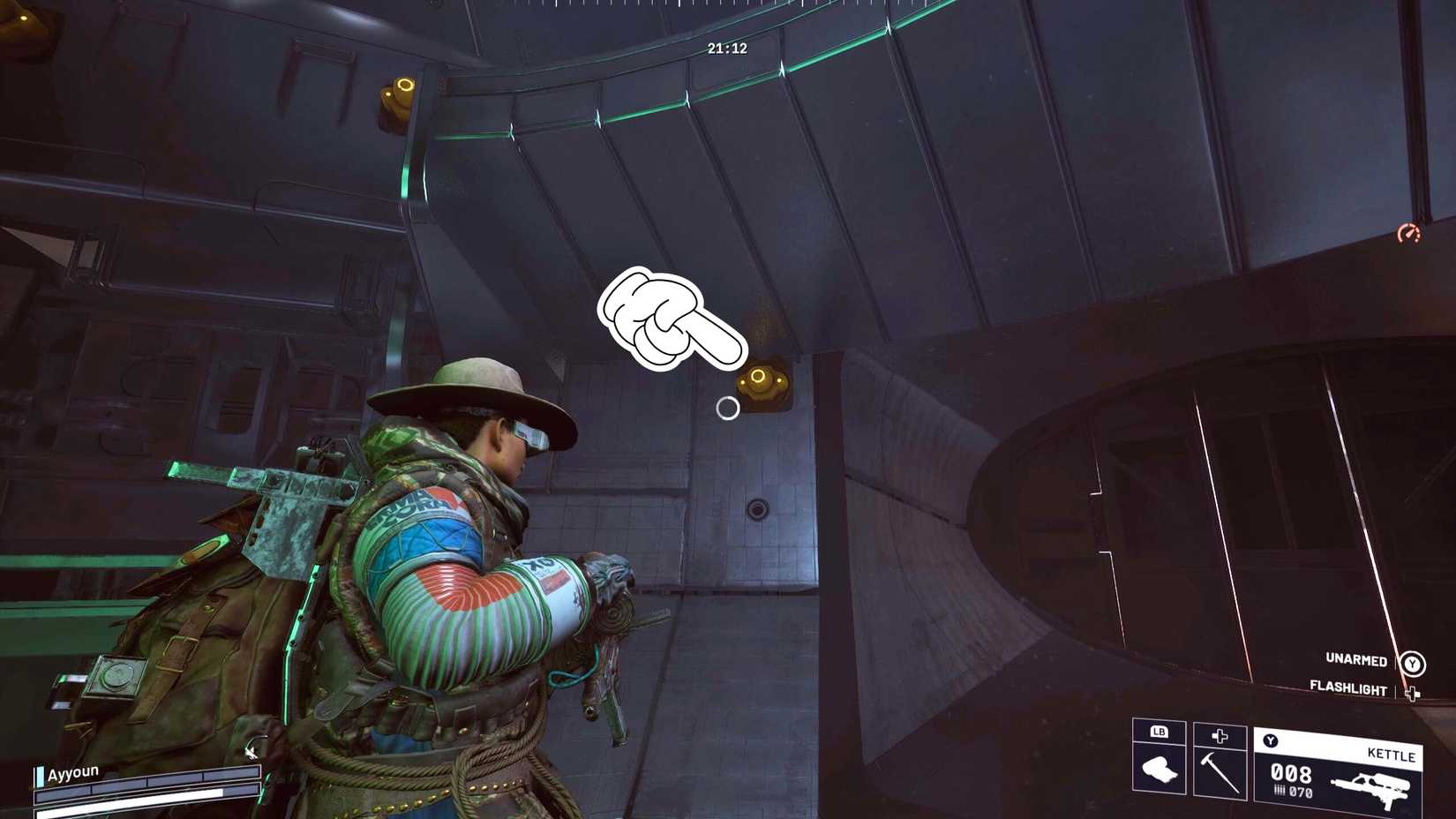 Harvester Shoot Yellow Buttons ARC Raiders