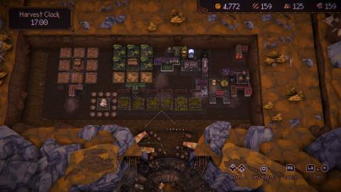 Harvesting in Ball X Pit