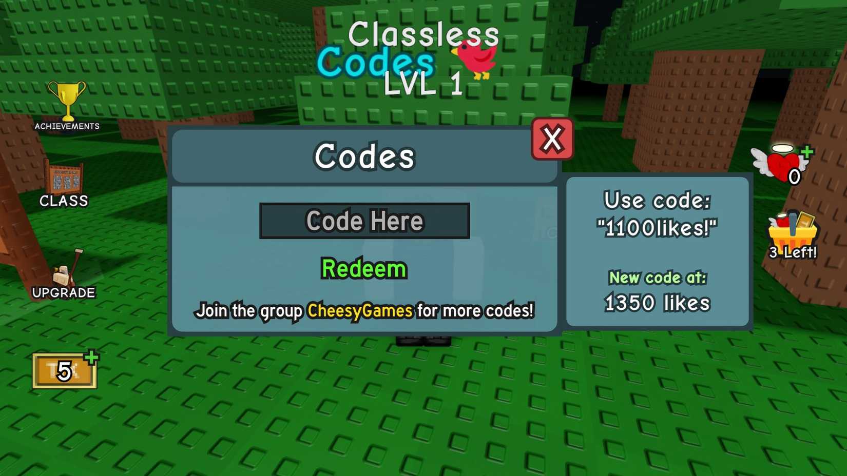 Hell's garden code tab
