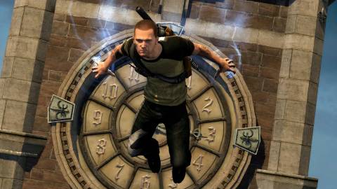 Hovering in inFAMOUS 2
