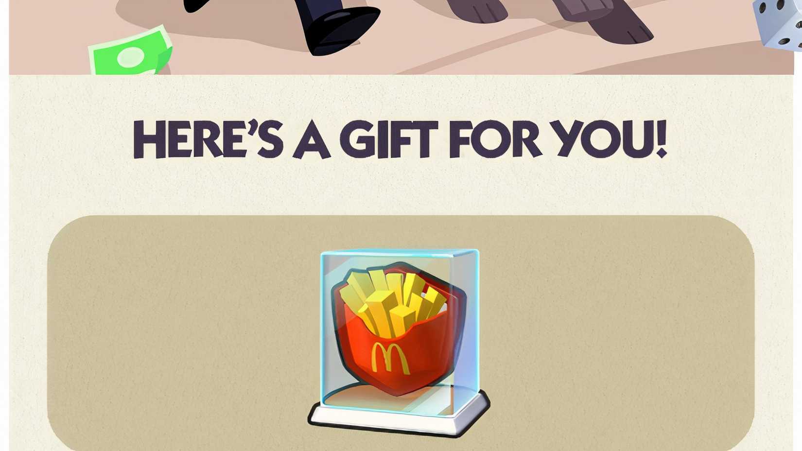 How to claim the free exclusive McDonald's Fries Shield