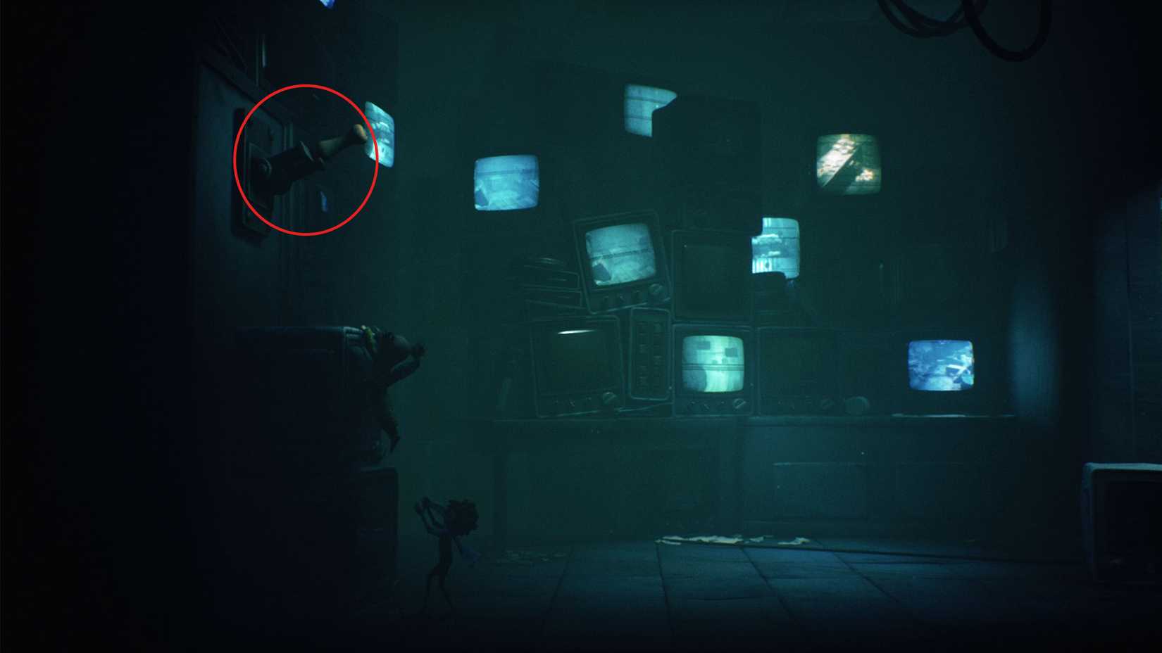 how to disable chapter 2 cameras 5 in little nightmares 3