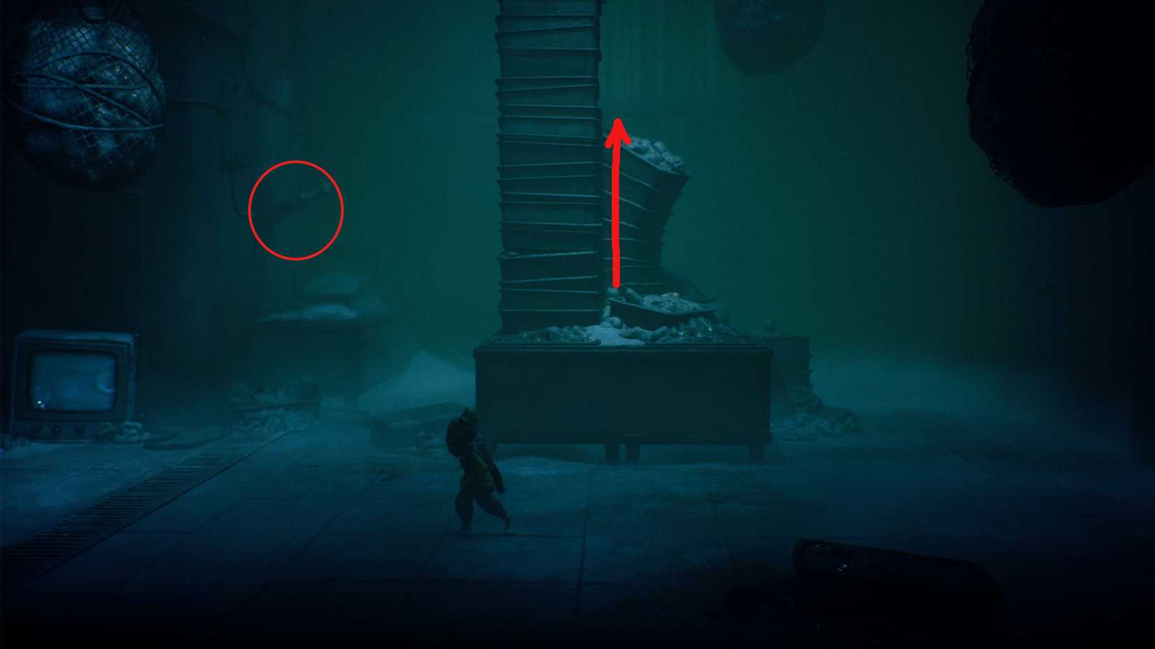 how to get chapter 2 first battery fuse 2 in little nightmares 3