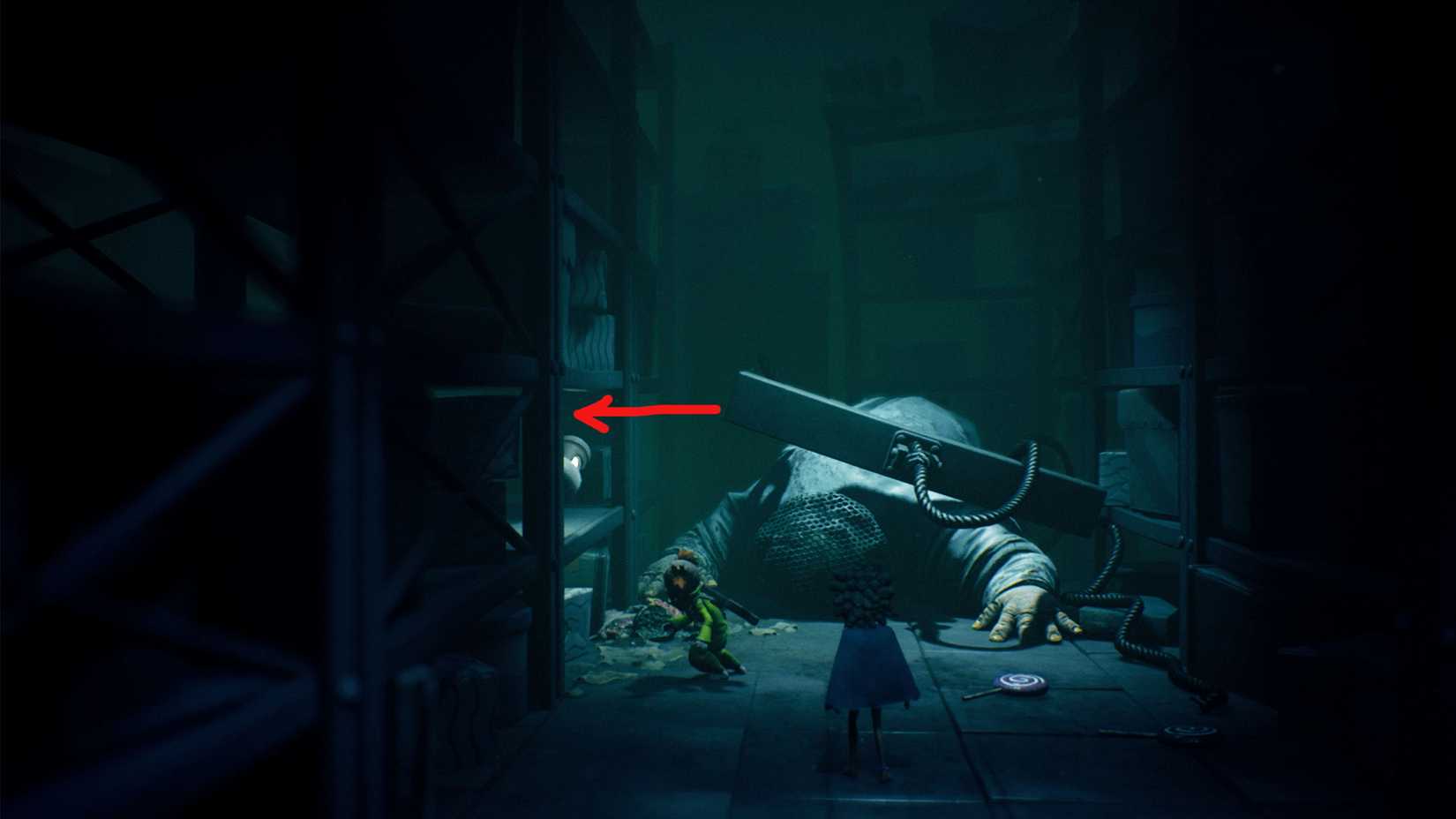how to get chapter 2 second battery fuse 7 in little nightmares 3