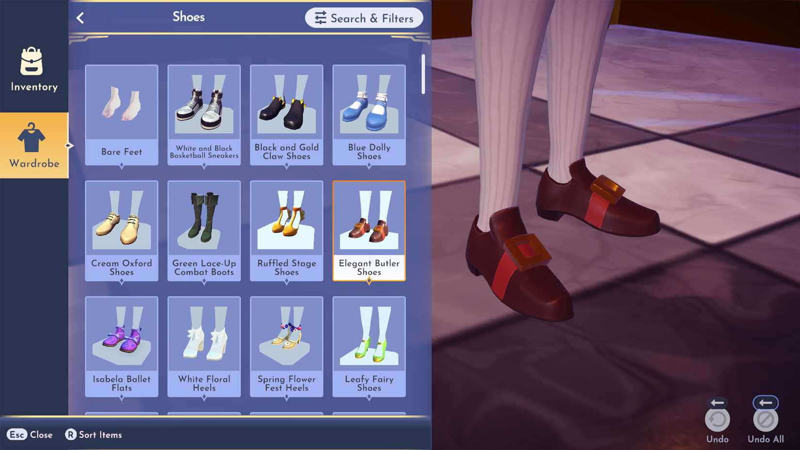 how to get elegant butler shoes in ddv disney dreamlight valley
