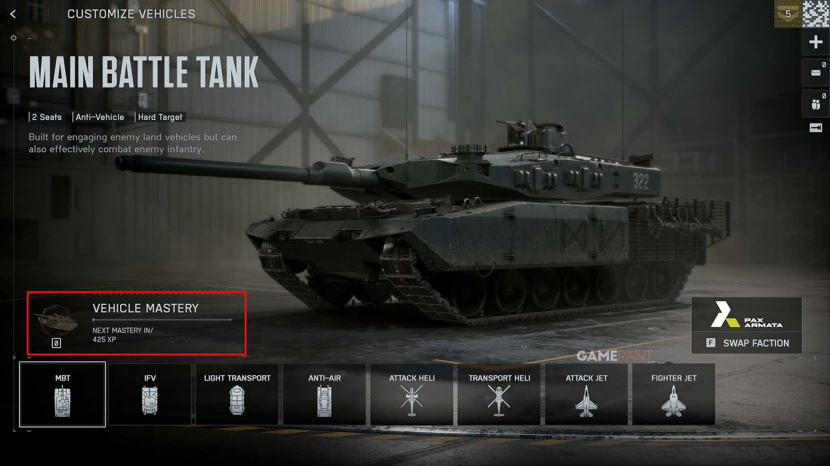 how to level up Vehicle Mastery in Battlefield 6