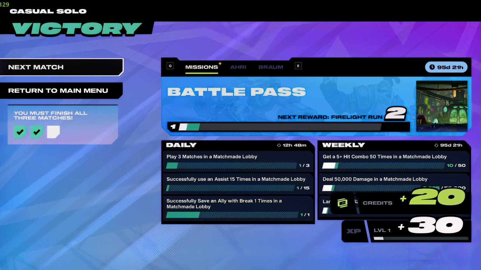 how to earn credits in 2xko