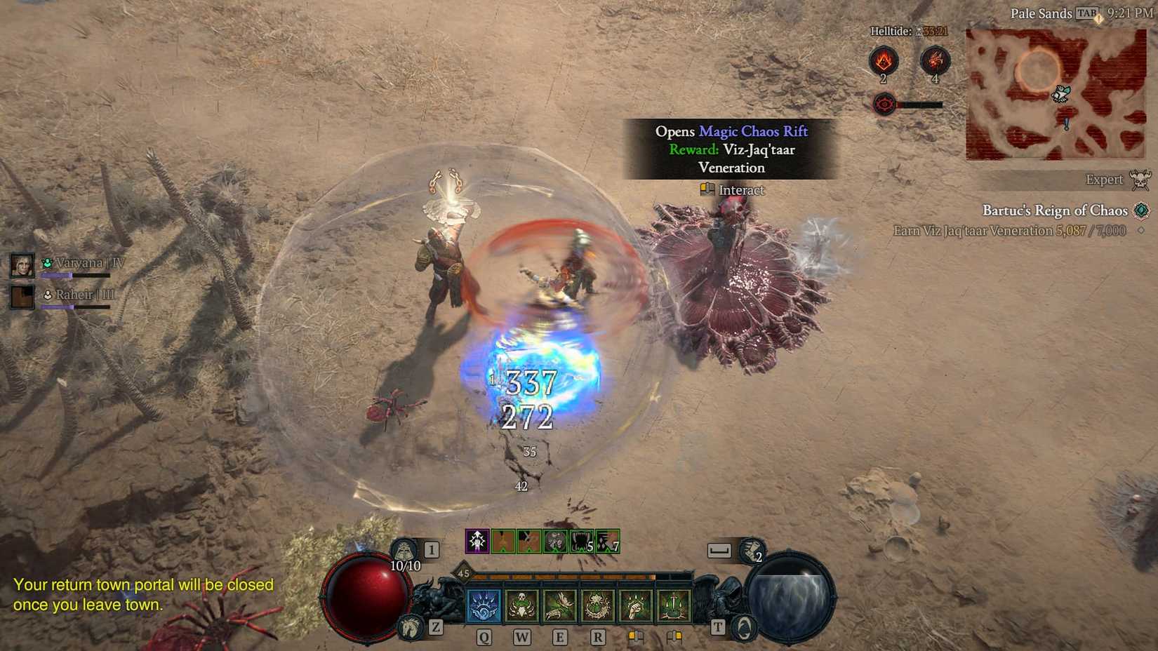 D4 see Jaq'taar worship the reward