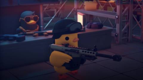 Armored Duck from Escape From Duckov 