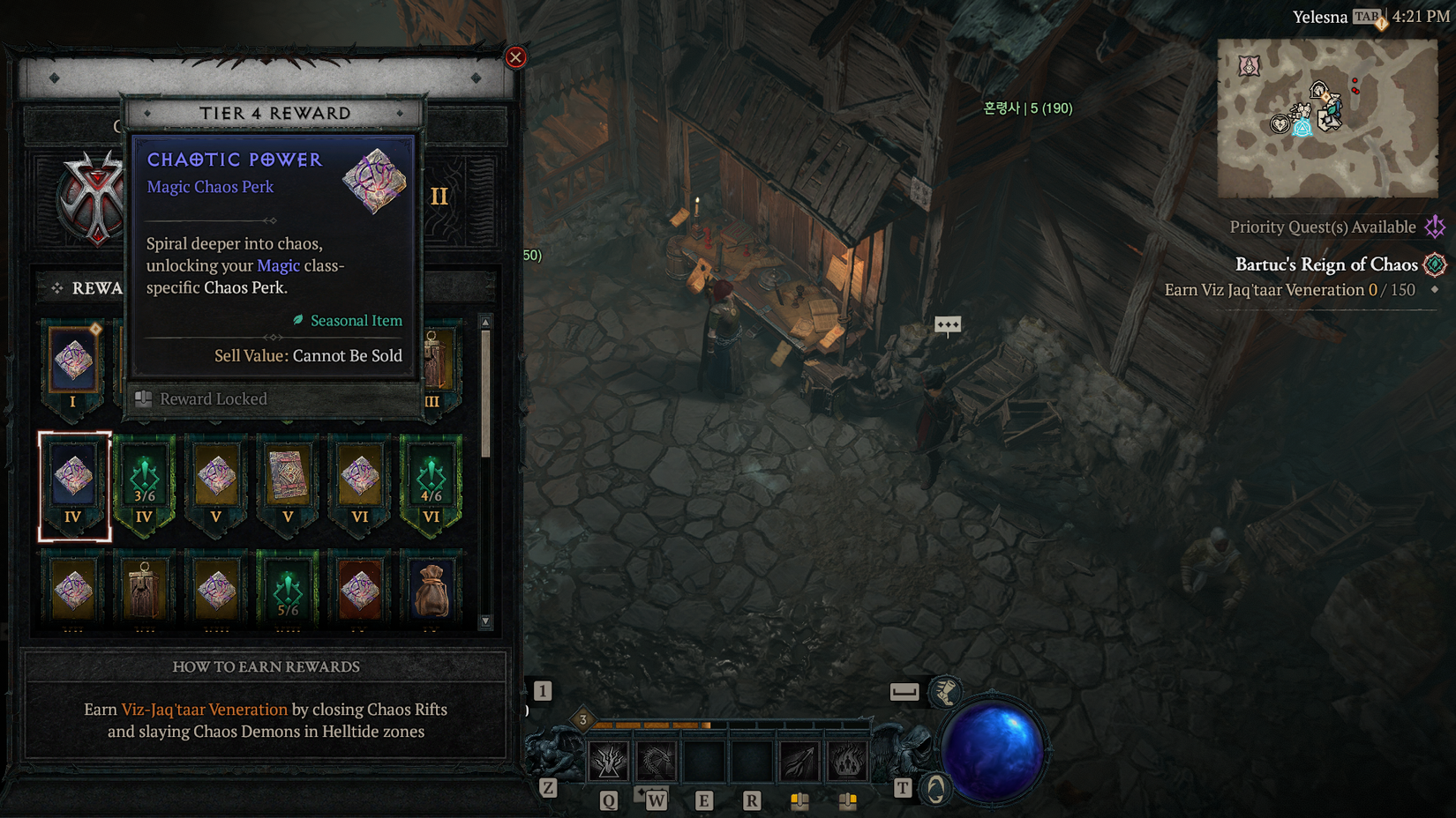 Diablo 4 Unlocking Chaos Powers