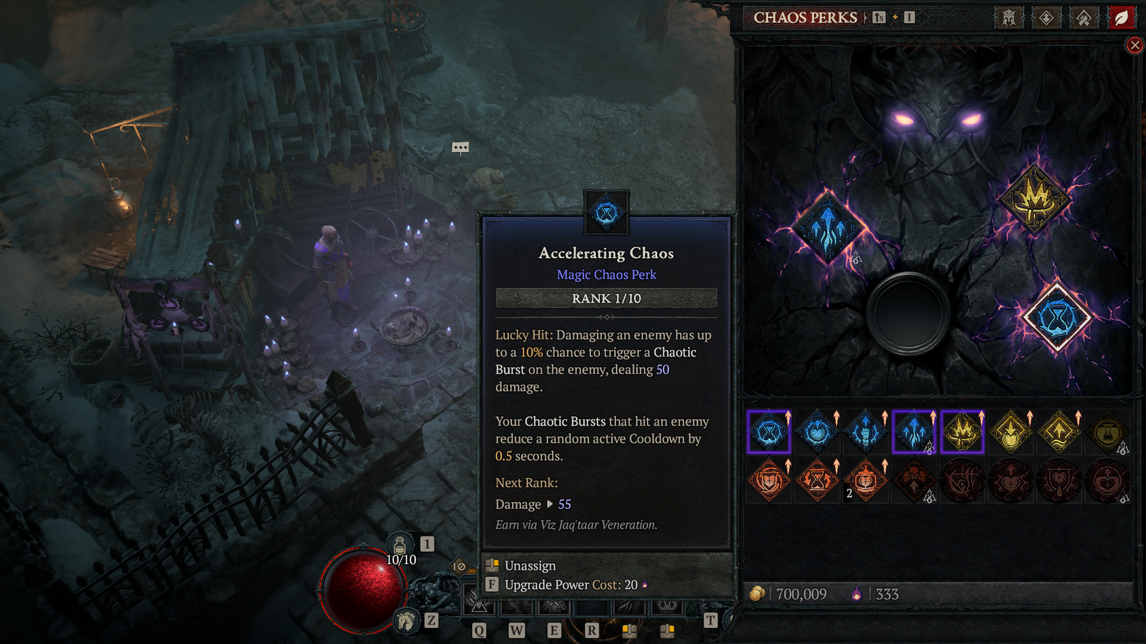 D4 Accelerating Chaos Power
