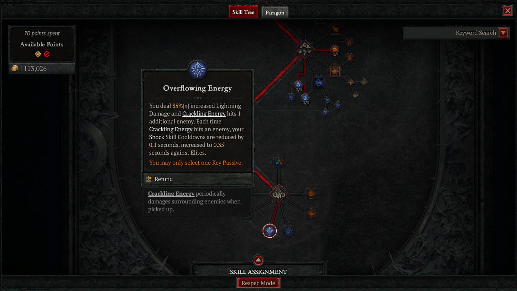 D4 Overflowing Energy Season 10 Buff