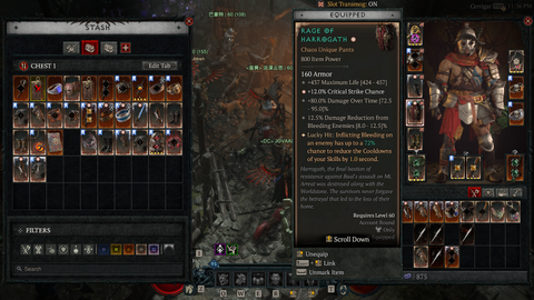 Diablo 4 Rage of Harrogath Chaos version