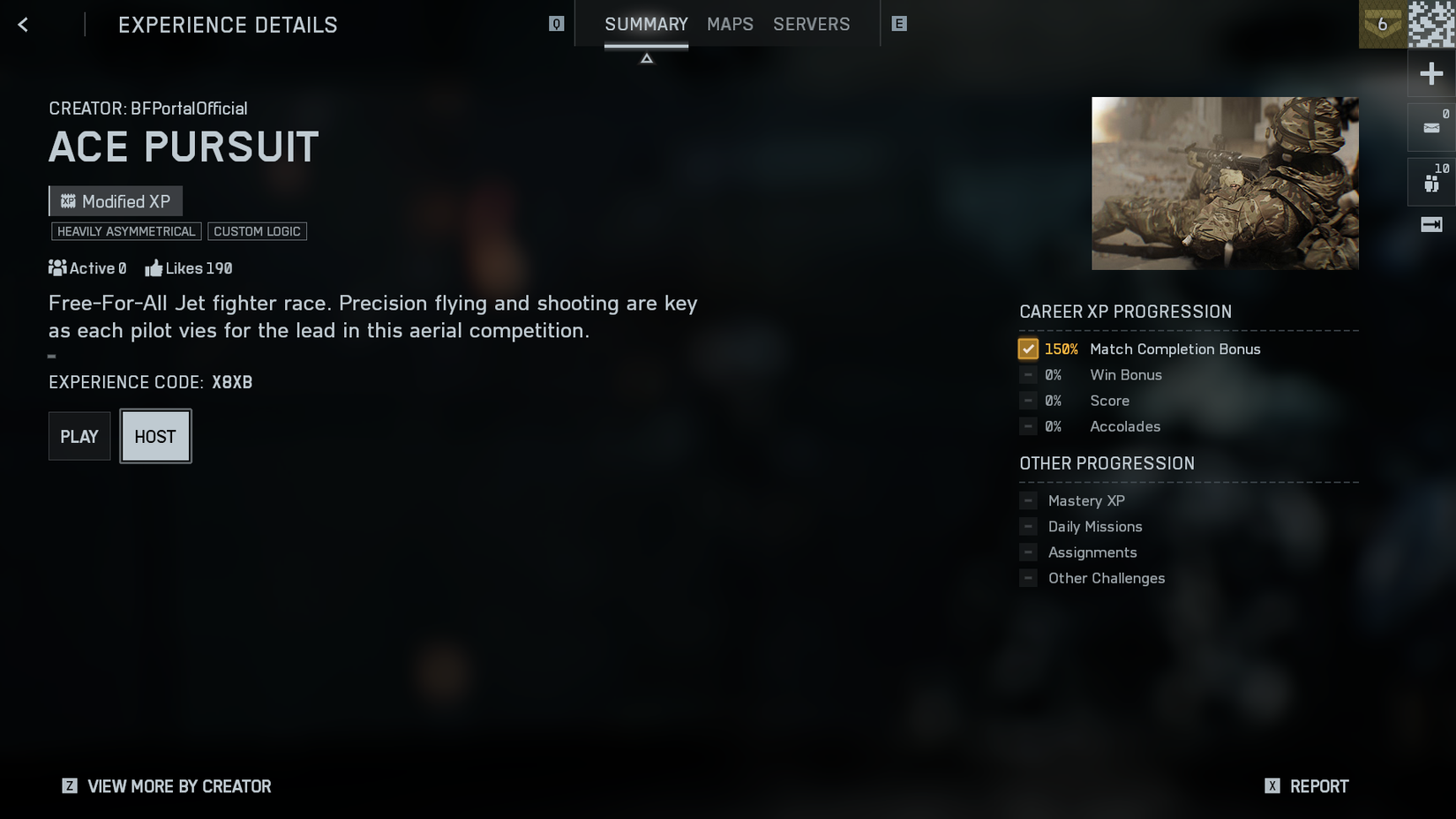 BF6 Ace Pursuit Portal Mode