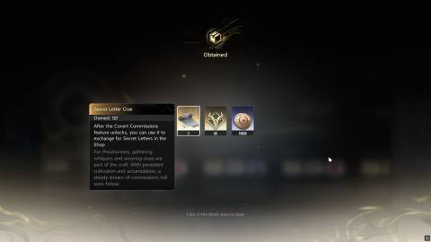 DNA Secret Letter Clues reward