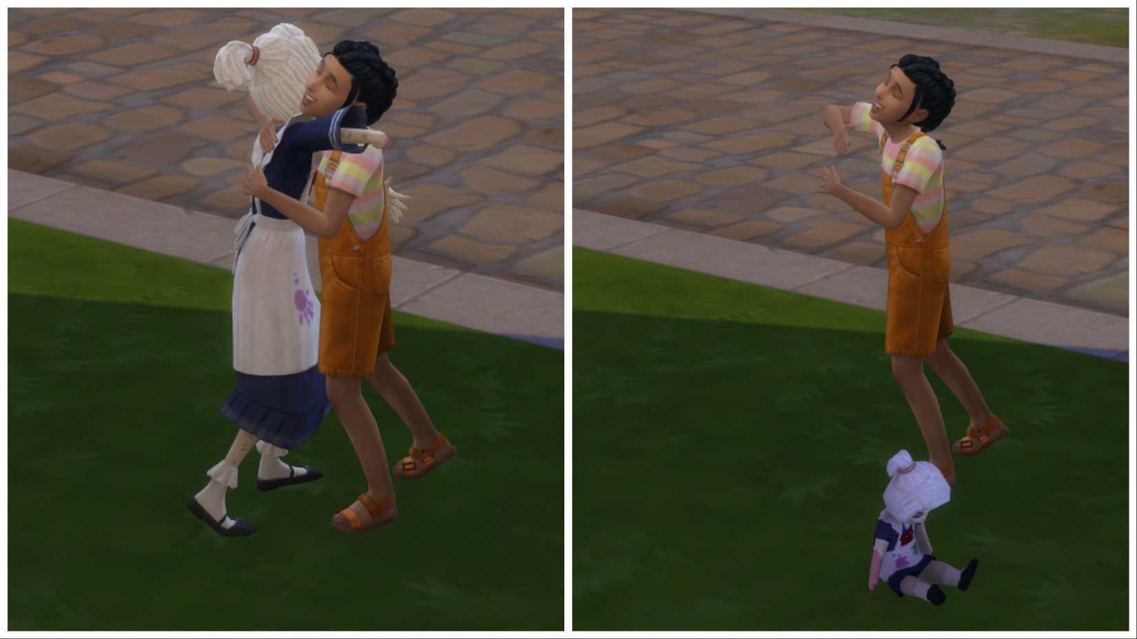 imaginary friend view from outside the sims 4