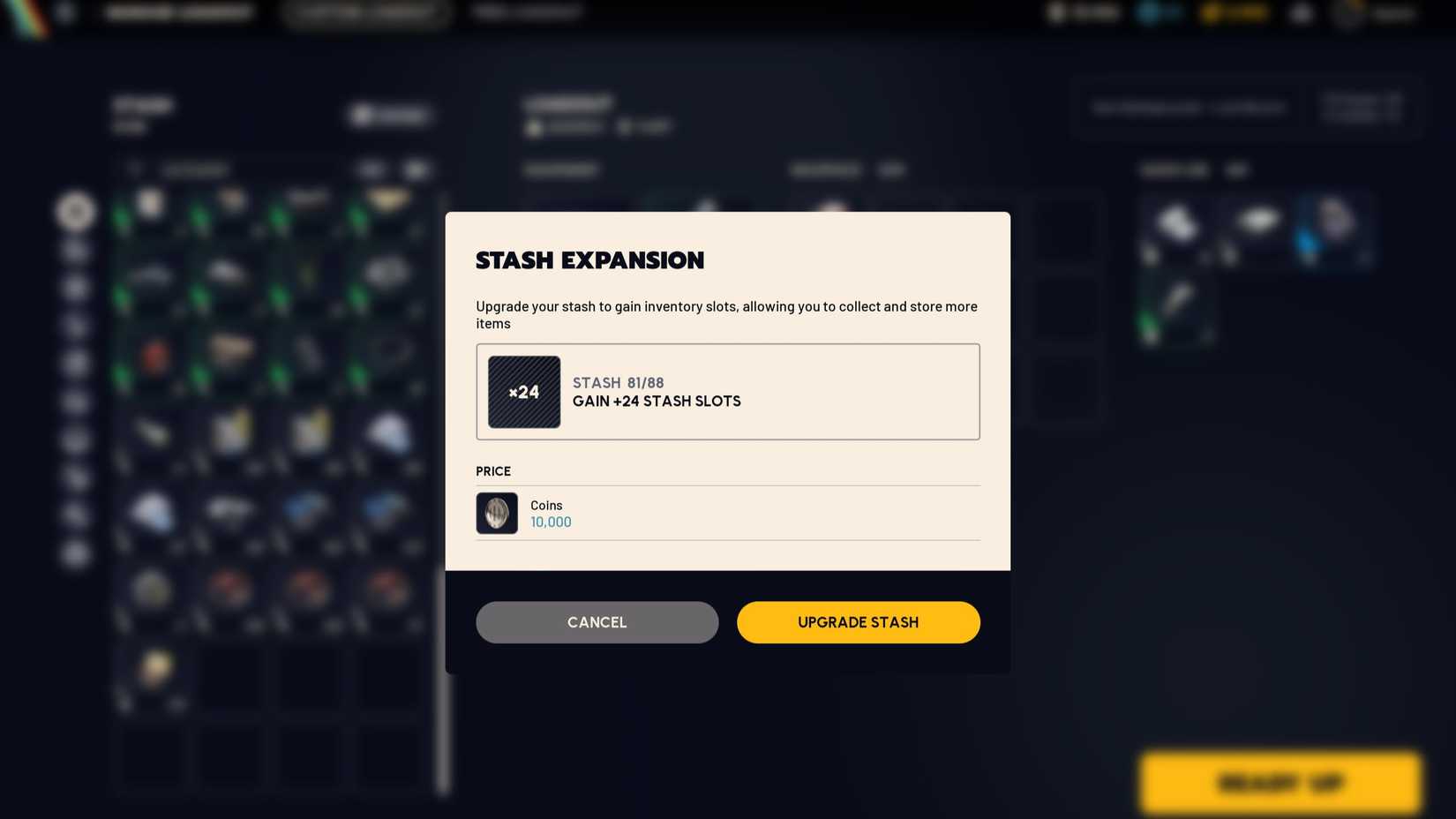 Aumente o espaço máximo de armazenamento com moedas ARC Raiders Aumente o espaço de armazenamento e mochila em ARC Raiders – Dropraro