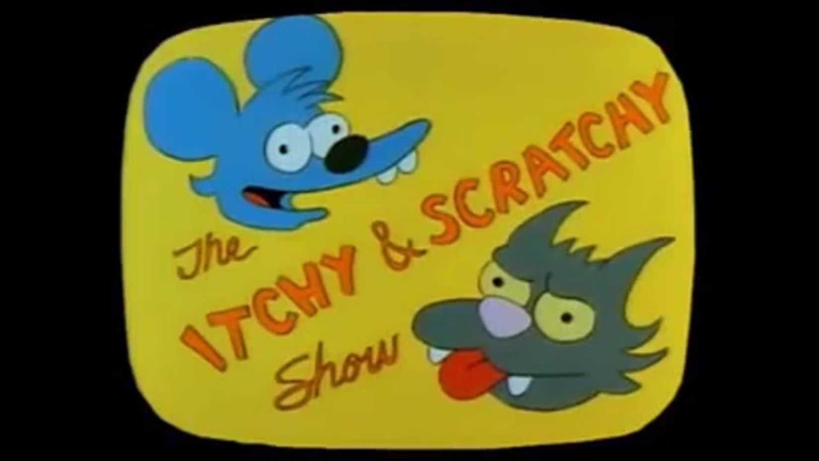 itching and scratching show simpsons