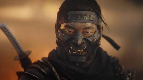 Jin Sakai in Ghost Mask CGI Trailer