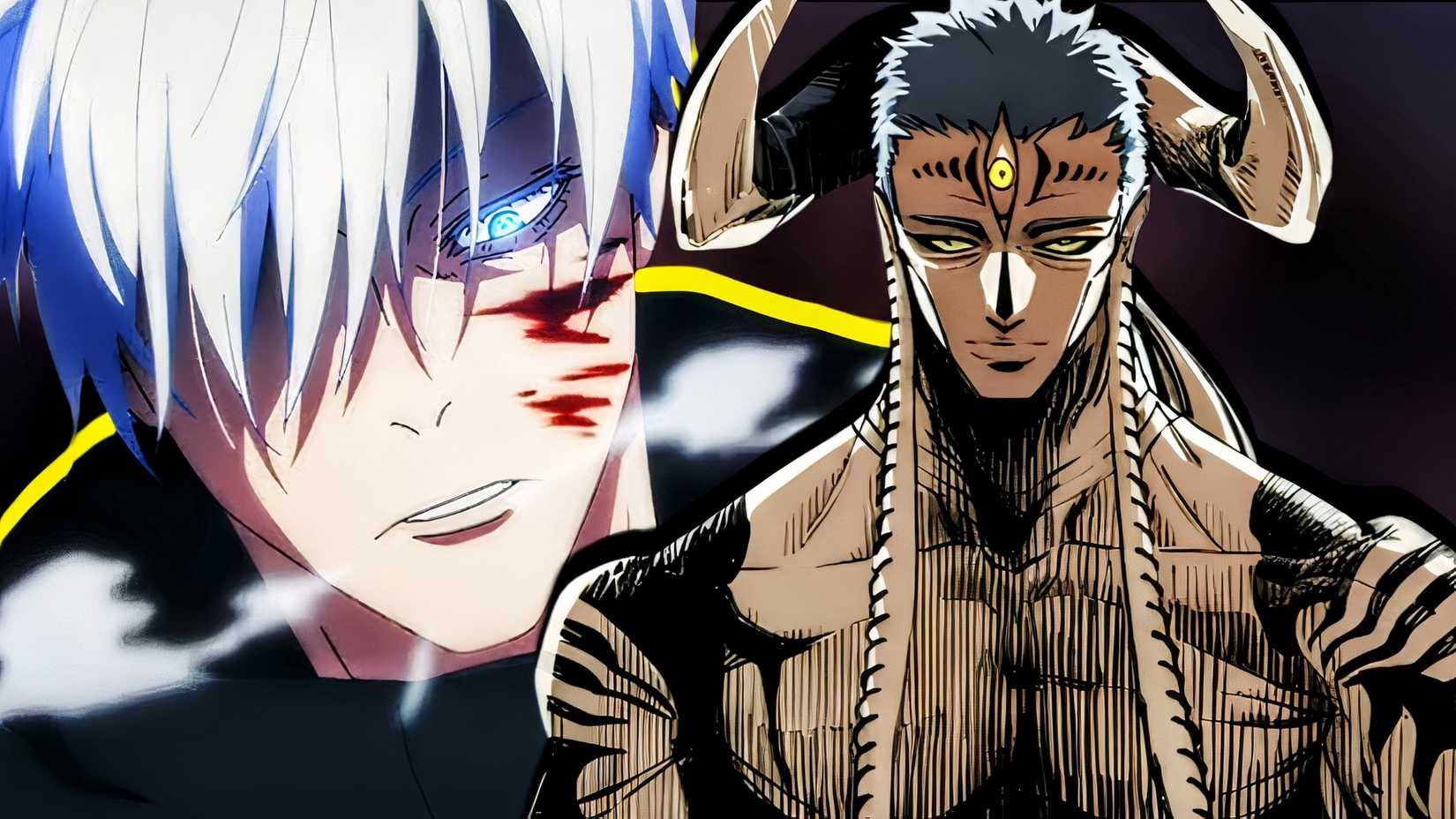 Jujutsu Kaisen Dabura Vs Gojo and Sukuna Power JJK