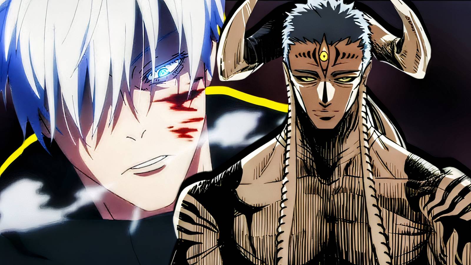 Jujutsu Kaisen Dabura Vs Gojo and Sukuna Power JJK