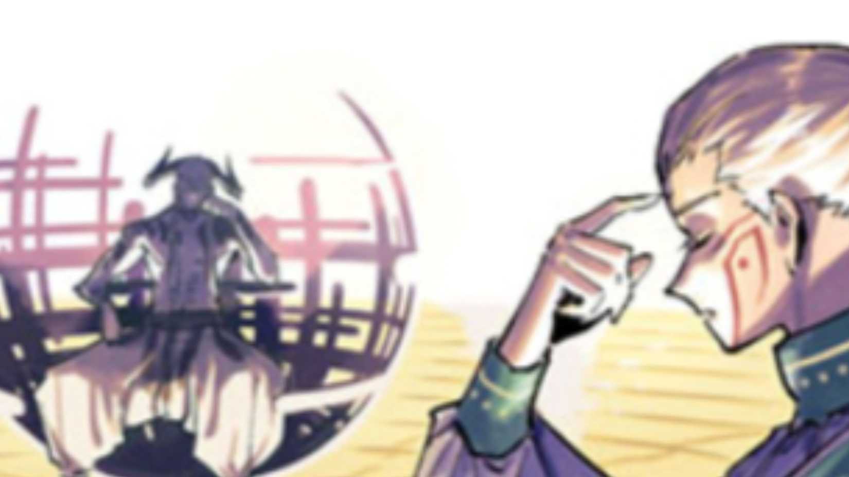 jujutsu kaisen modulo dabura and cross talking