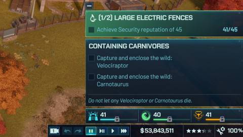 Jurassic World Evolution 3 Reputation Requirements