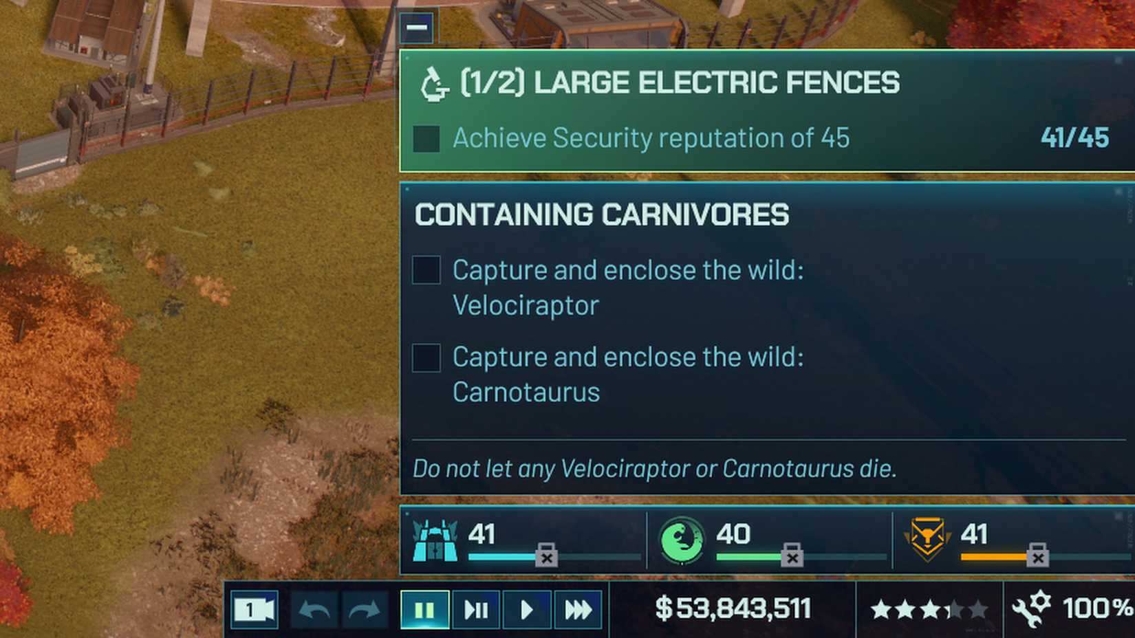 Jurassic World Evolution 3 Reputation Requirements
