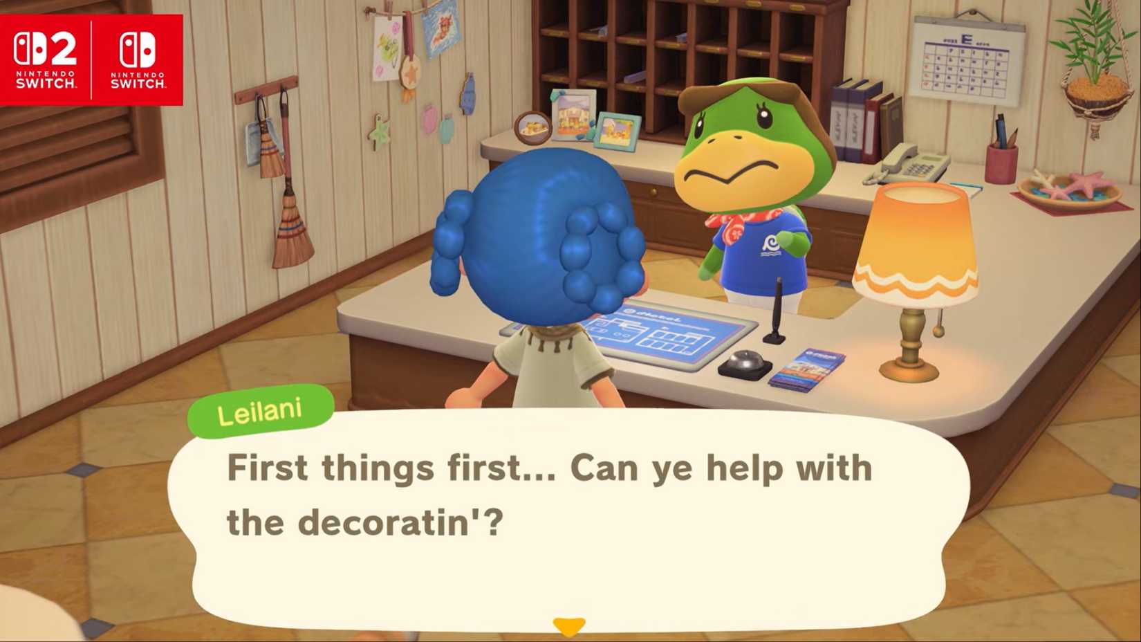 Kapp'n e sua família em Animal Crossing: New Horizons.