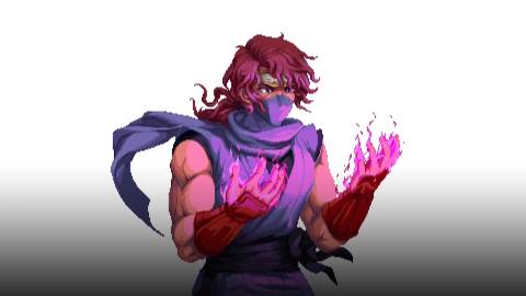 Kenji in Ninja Gaiden Ragebound