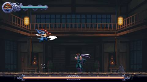 Kenji vs Ryu in Ninja Gaiden Ragebound