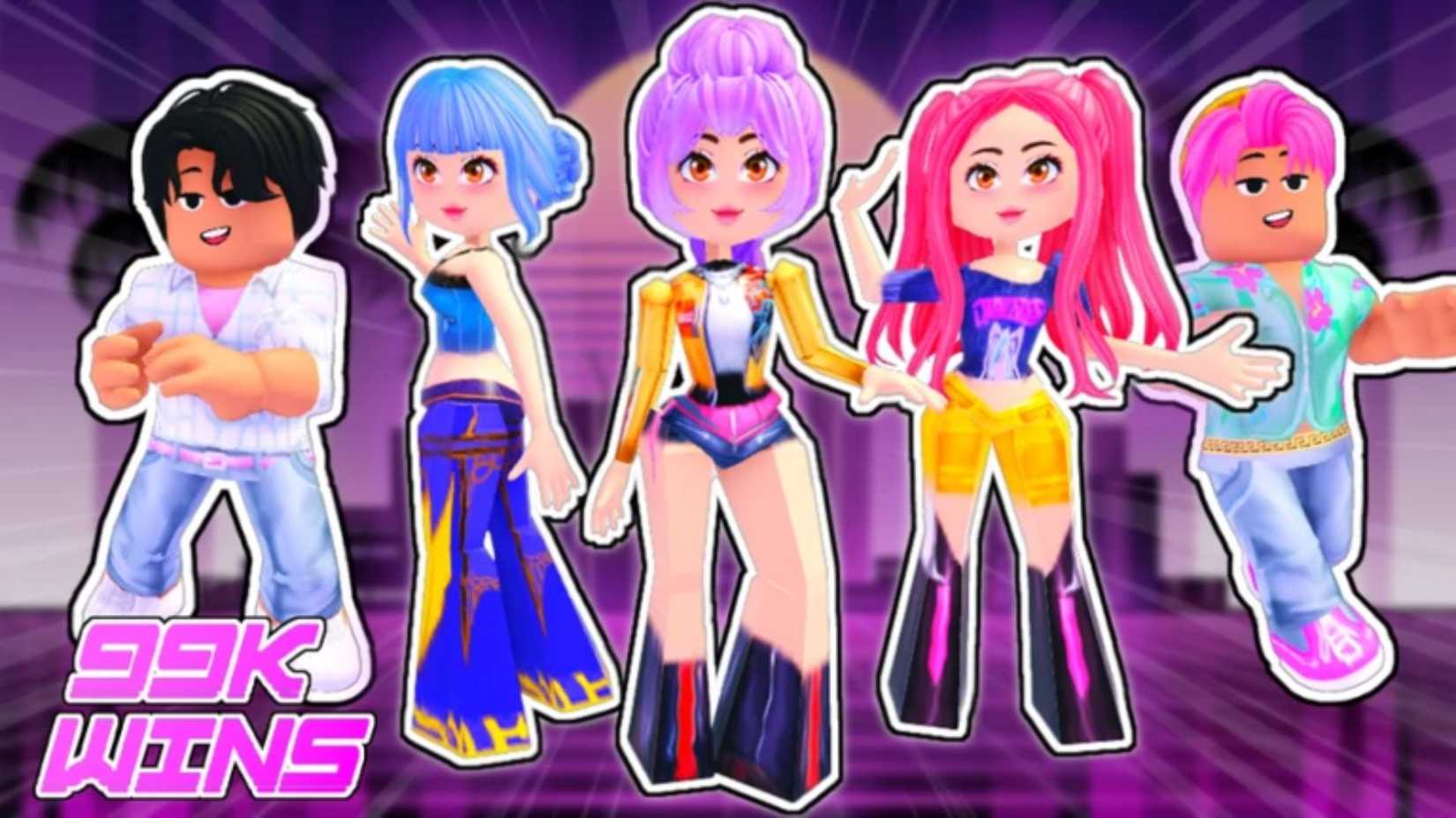 Kpop Demon Hunting Simulator characters