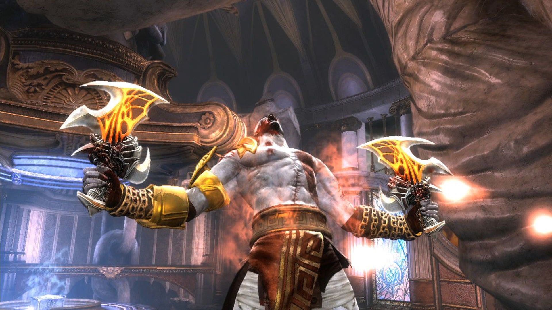 kratos in mortal kombat 2011
