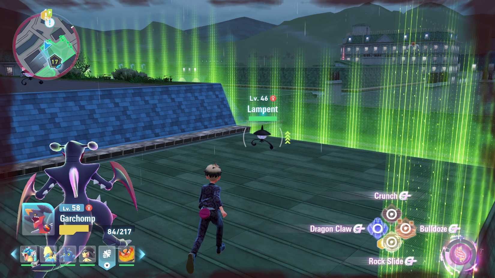 lampent in wild zone 17 in pokemon legends za