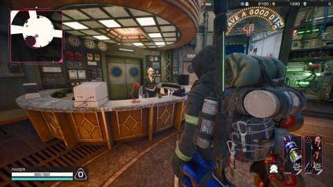 Let It Die Inferno receptionist