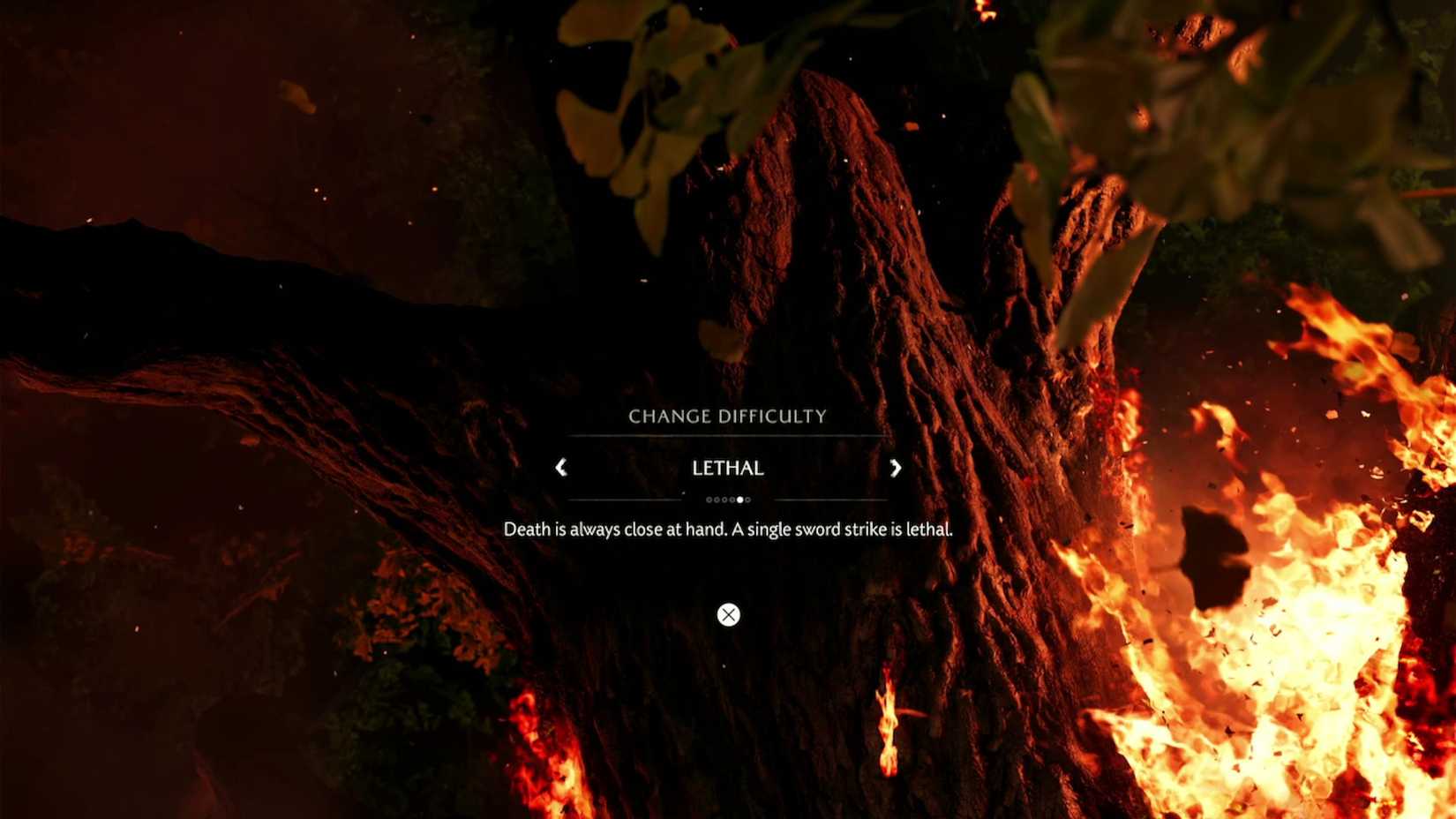 lethal difficulty settings in Ghost of Yotei