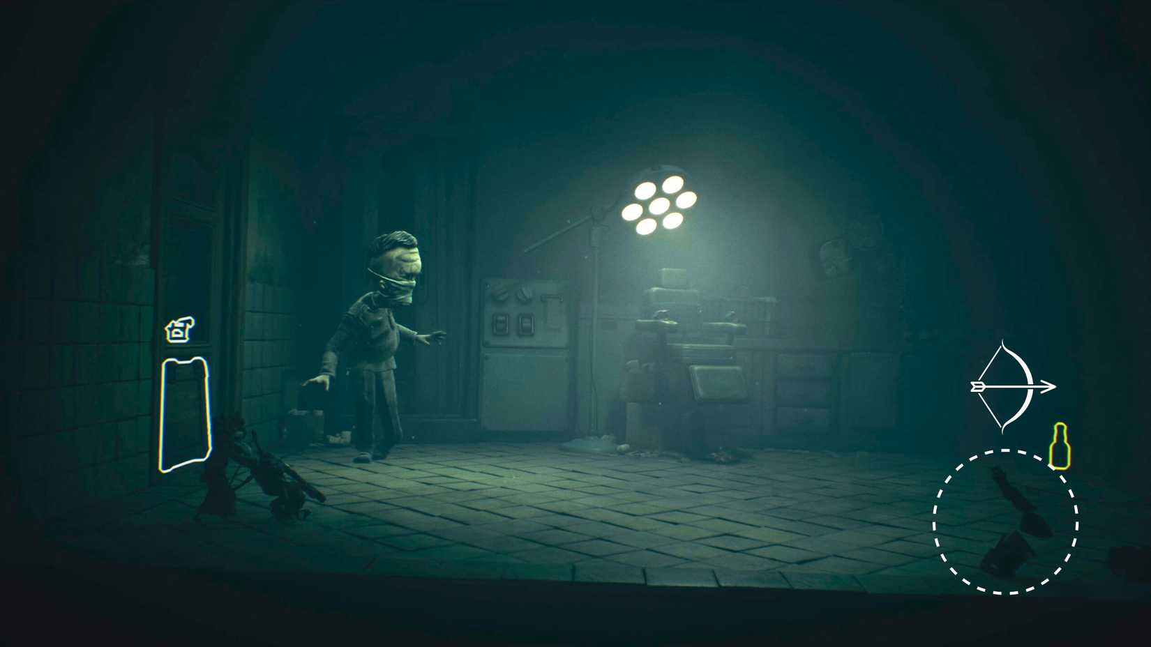 Little Nightmares 3 Shoot Arrow Break Bottles