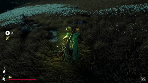 looting gun parts in ghost of yotei in the odachi redemption